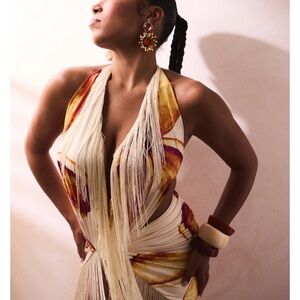 Signature Sarong in Magnolia - WORN ONCE